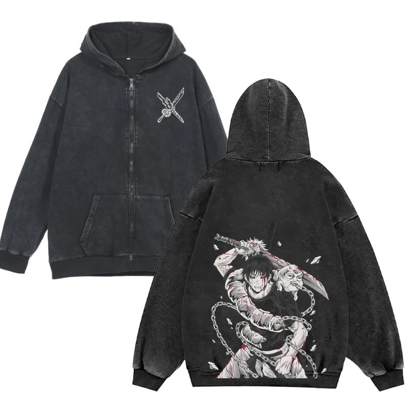 Jacket Jujutsu Kaisen Toji Lance Inversée 1