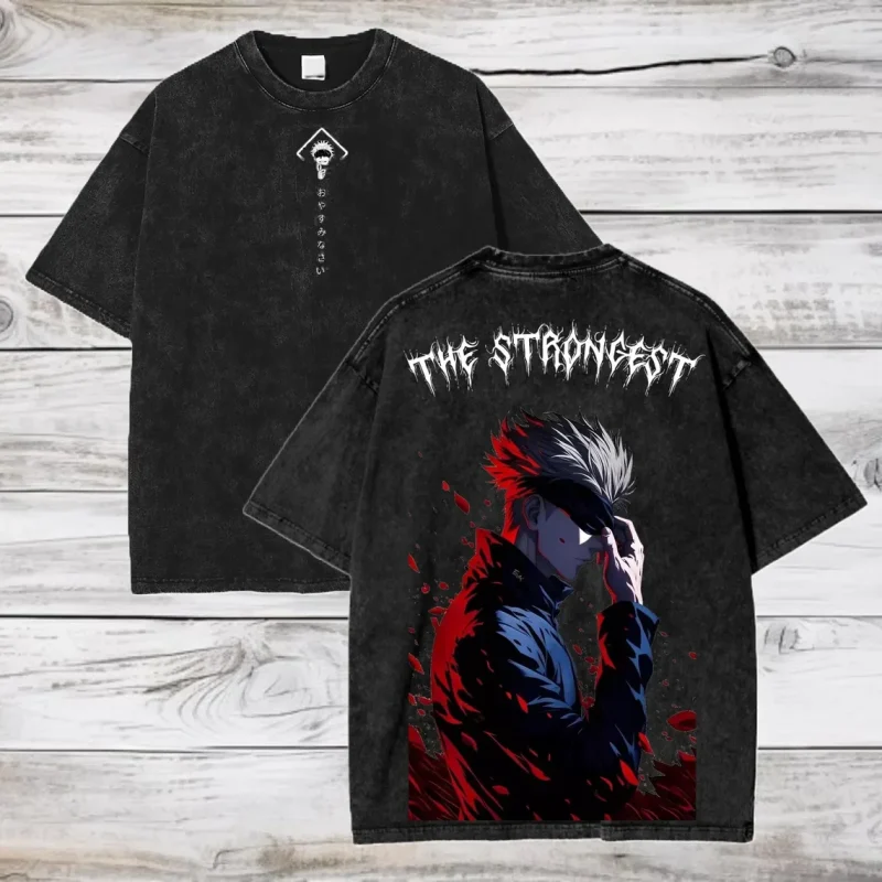 T-shirt Jujutsu Kaisen Gojo The Strongest 01