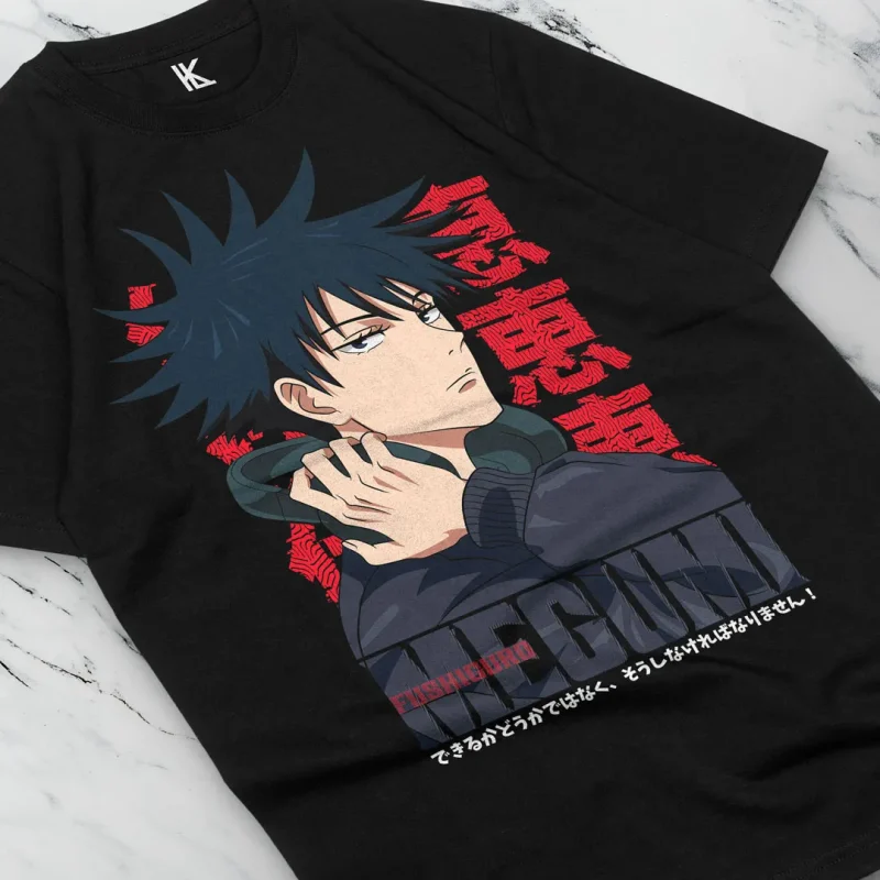 T-shirt Jujutsu Kaisen Megumi Fushiguro 1