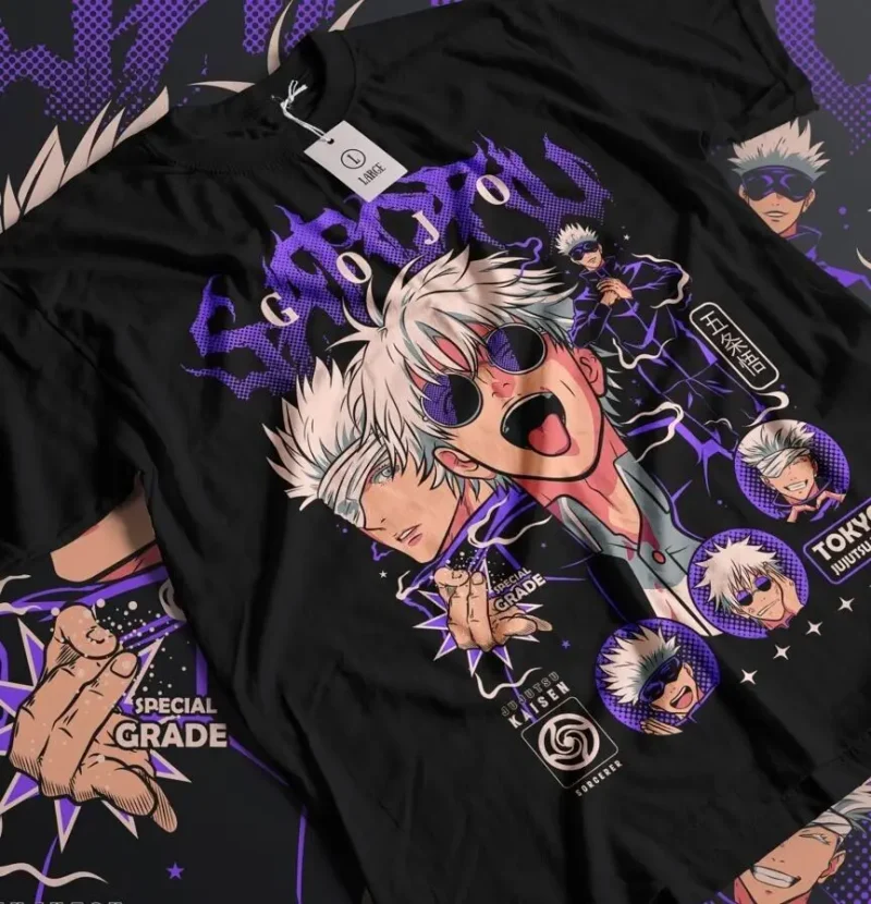 T-shirt Jujutsu Kaisen Gojo Satoru 4
